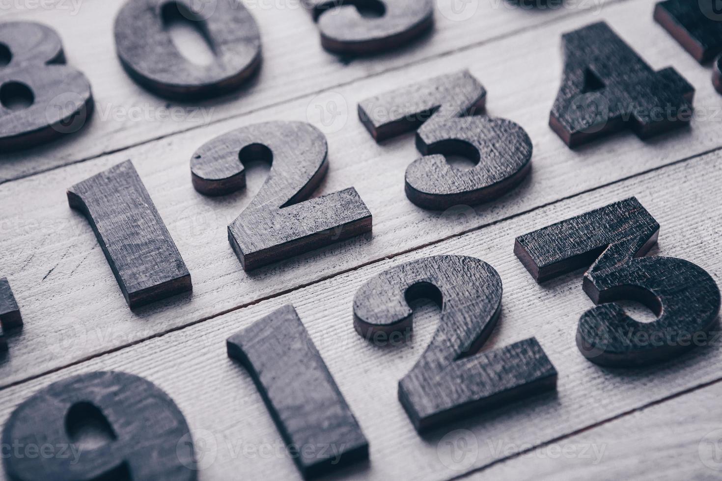 Digit background. background with numbers from 0 to 9 for designs or for the economic theme. The global financial crisis photo
