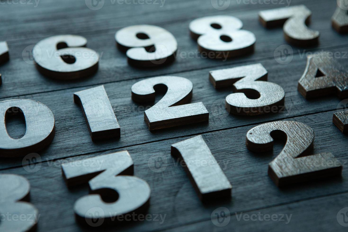 Digit background. background with numbers from 0 to 9 for designs or for the economic theme. The global financial crisis photo