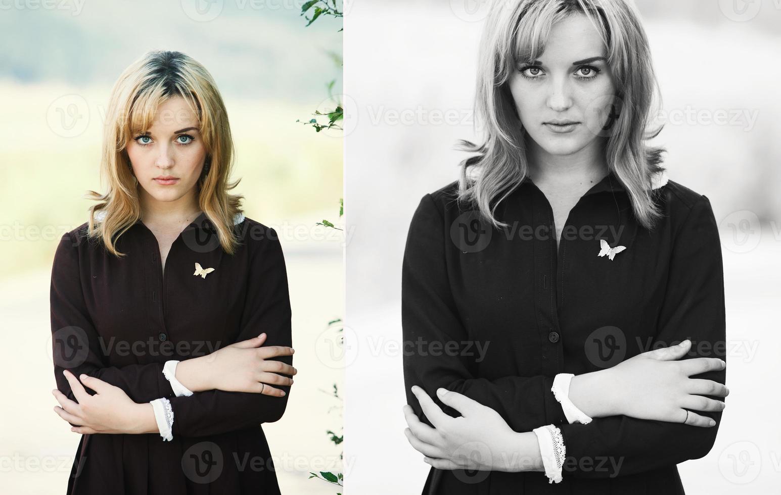 schoolgirl Russian Portrait of russian schoolgirl in the sunflower field 9274198 Stock Photo  at Vecteezy