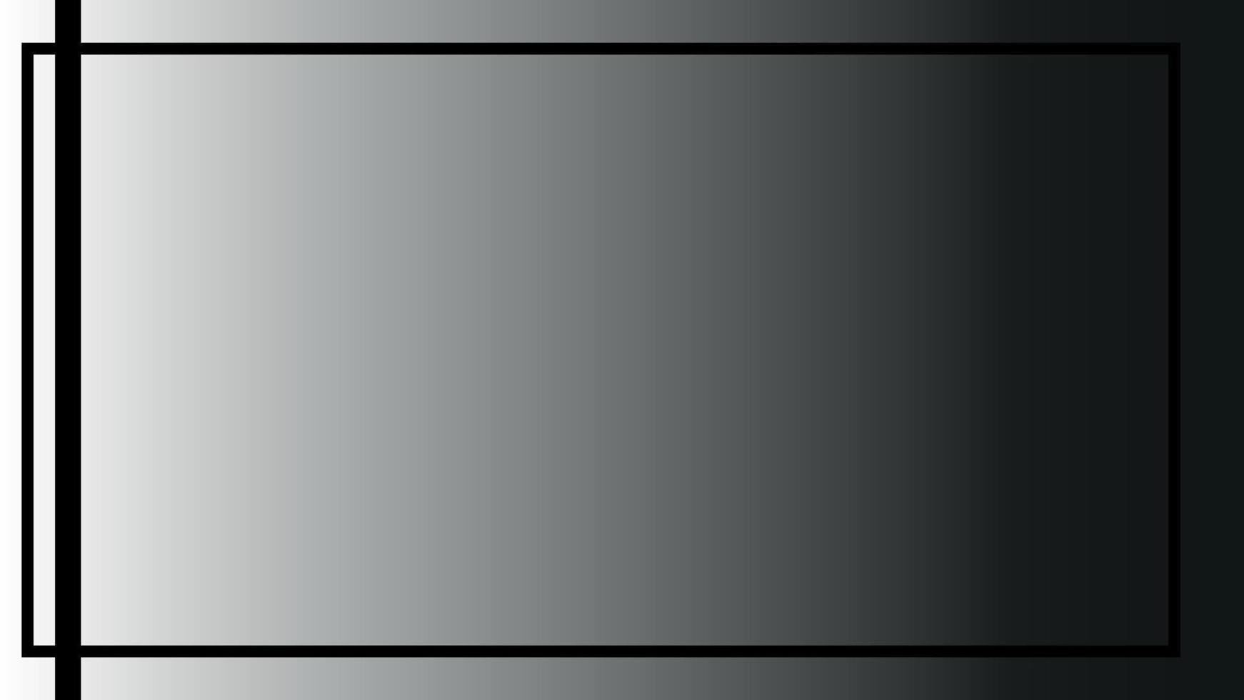 abstract gray background with copy space for text and black frame vector