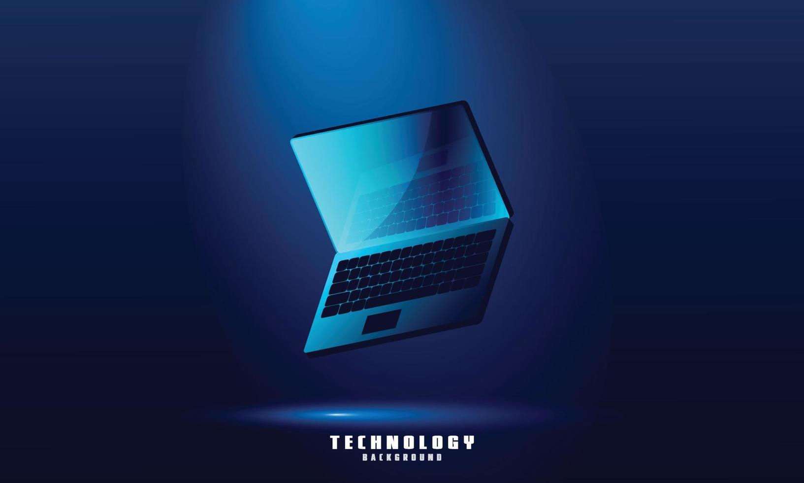 Laptop analysis processing.  structure isometric vector , Database. , Laptop icon on background.