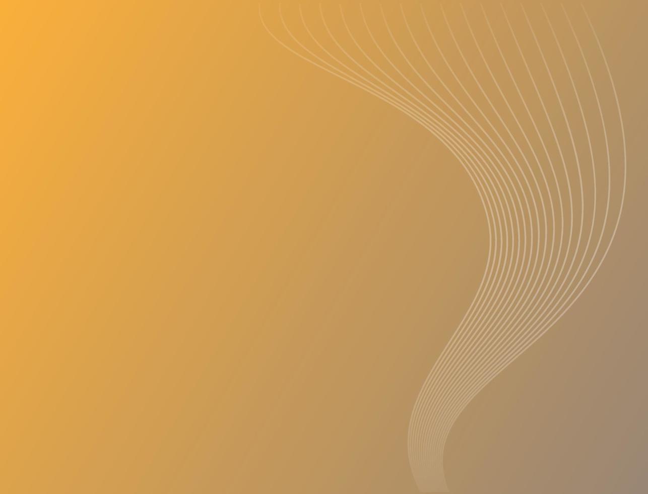 Abstract background with yellow, brown gradient color vector