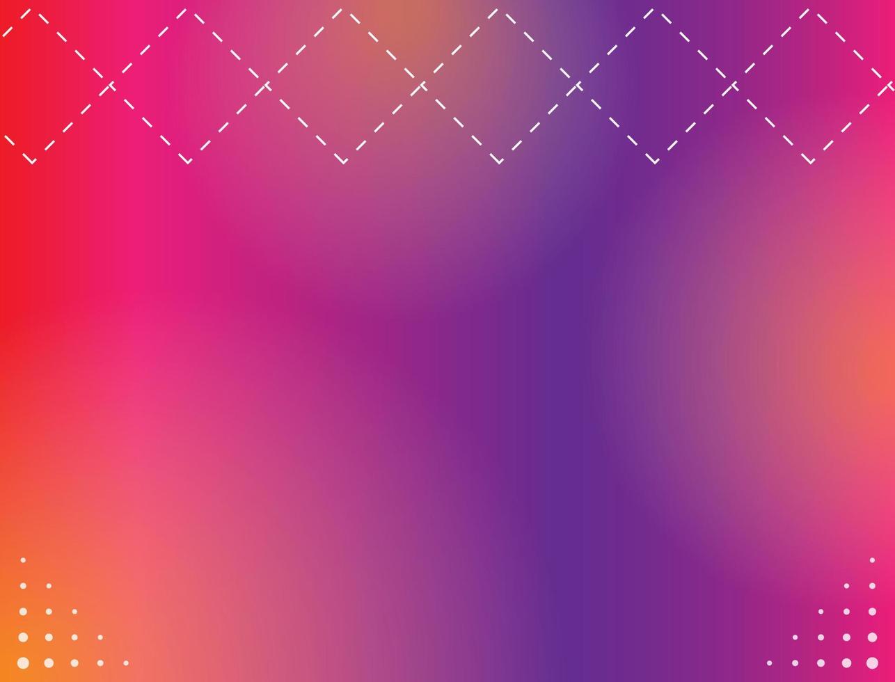 Abstract background with gradient colors of pink, purple, yellow vector