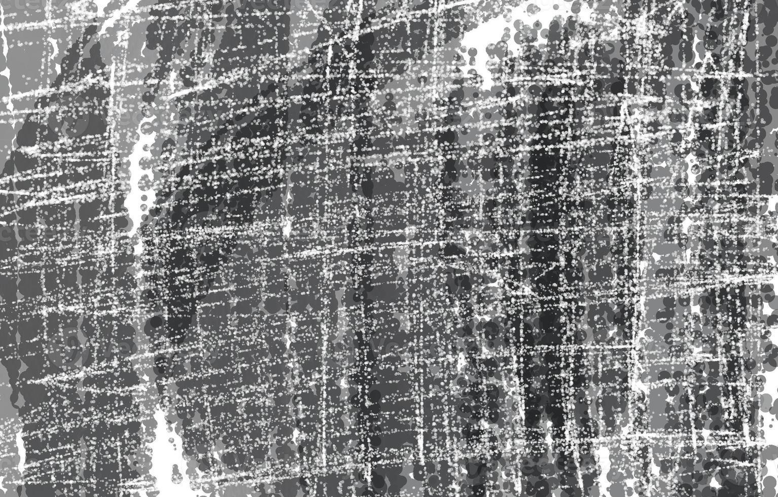 Monochrome particles abstract texture.Overlay illustration over any design to create grungy vintage effect and depth. photo