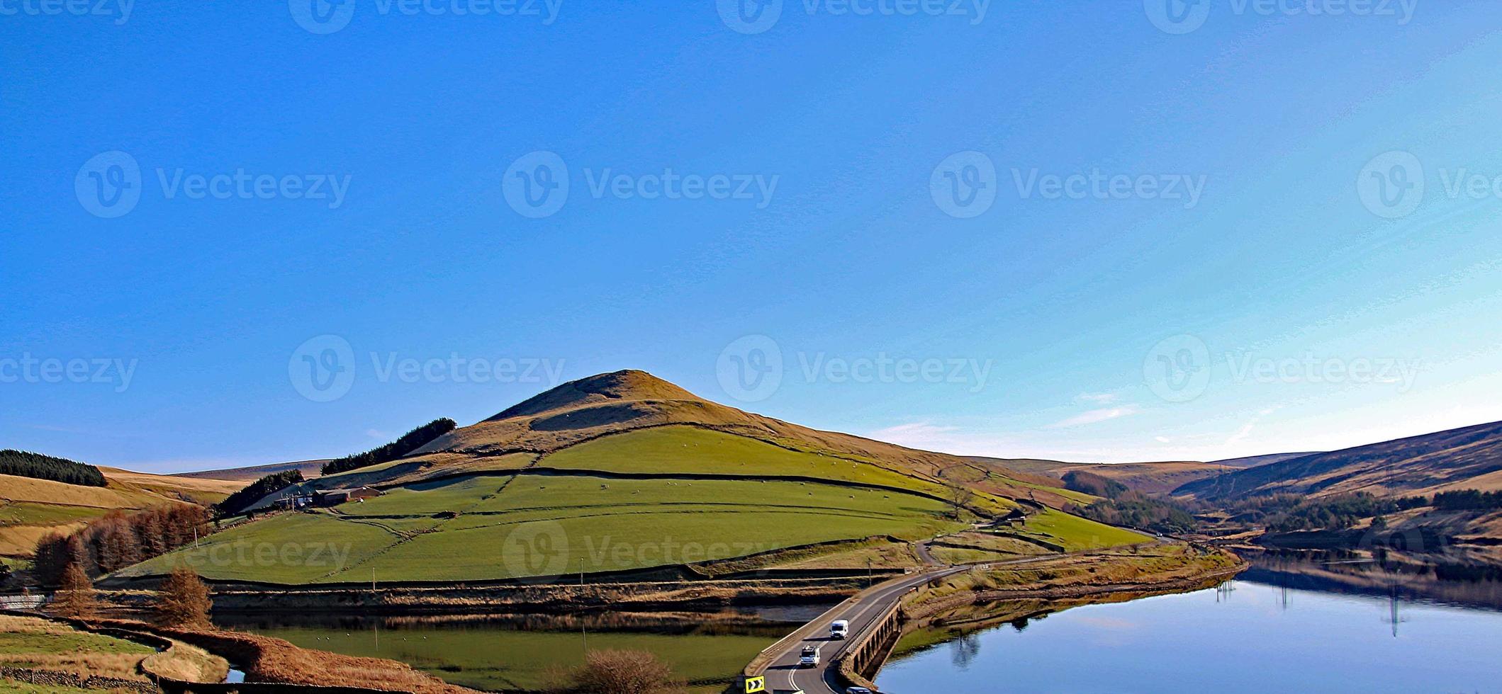 A view of the Yorkshire Moors near Holmfirth photo