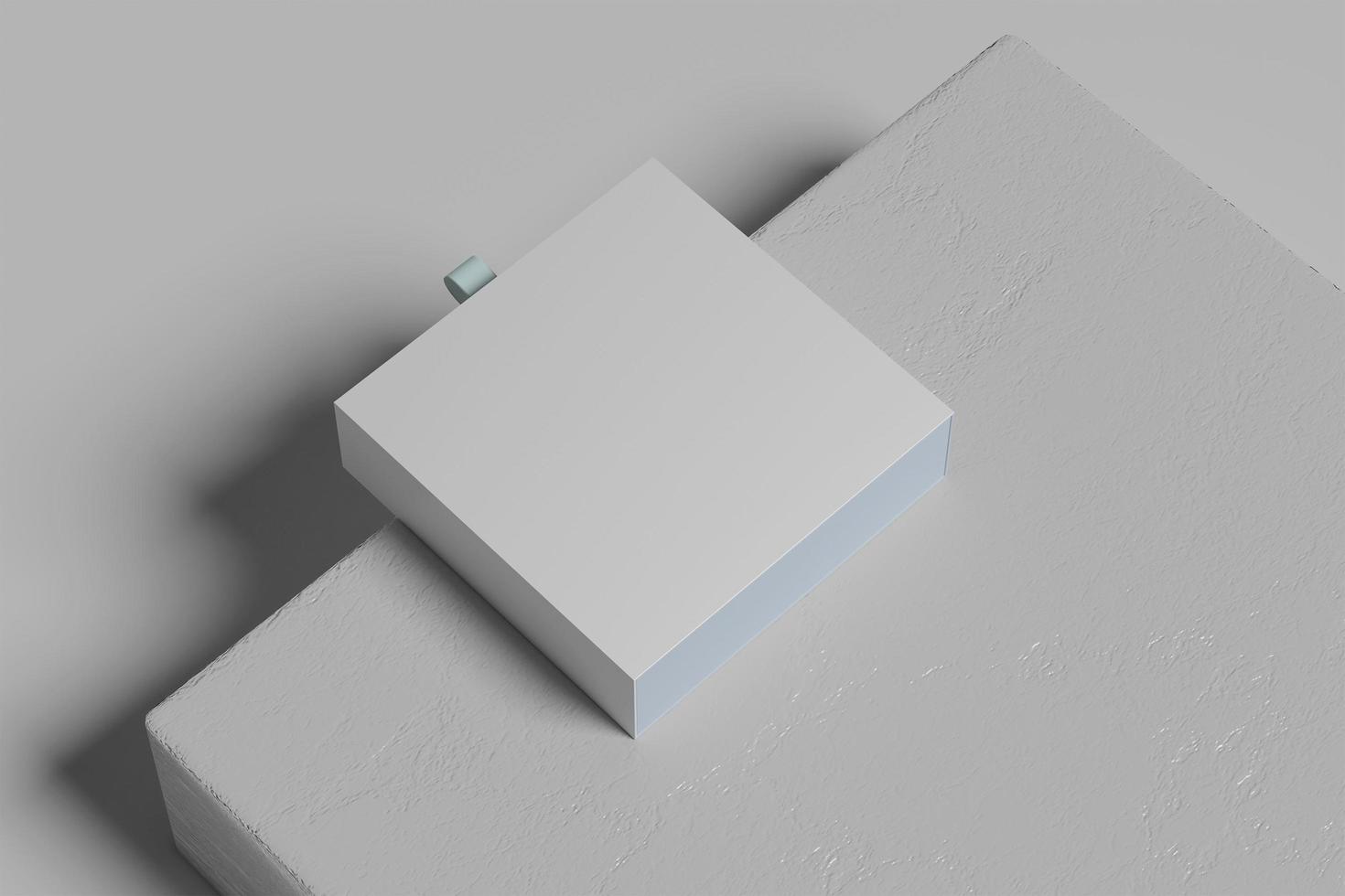 Gift Box Mockup photo