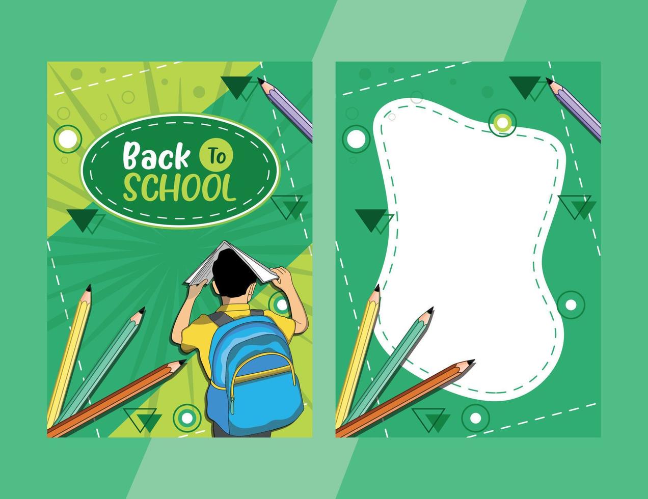 Back to school doodle elements background. vector