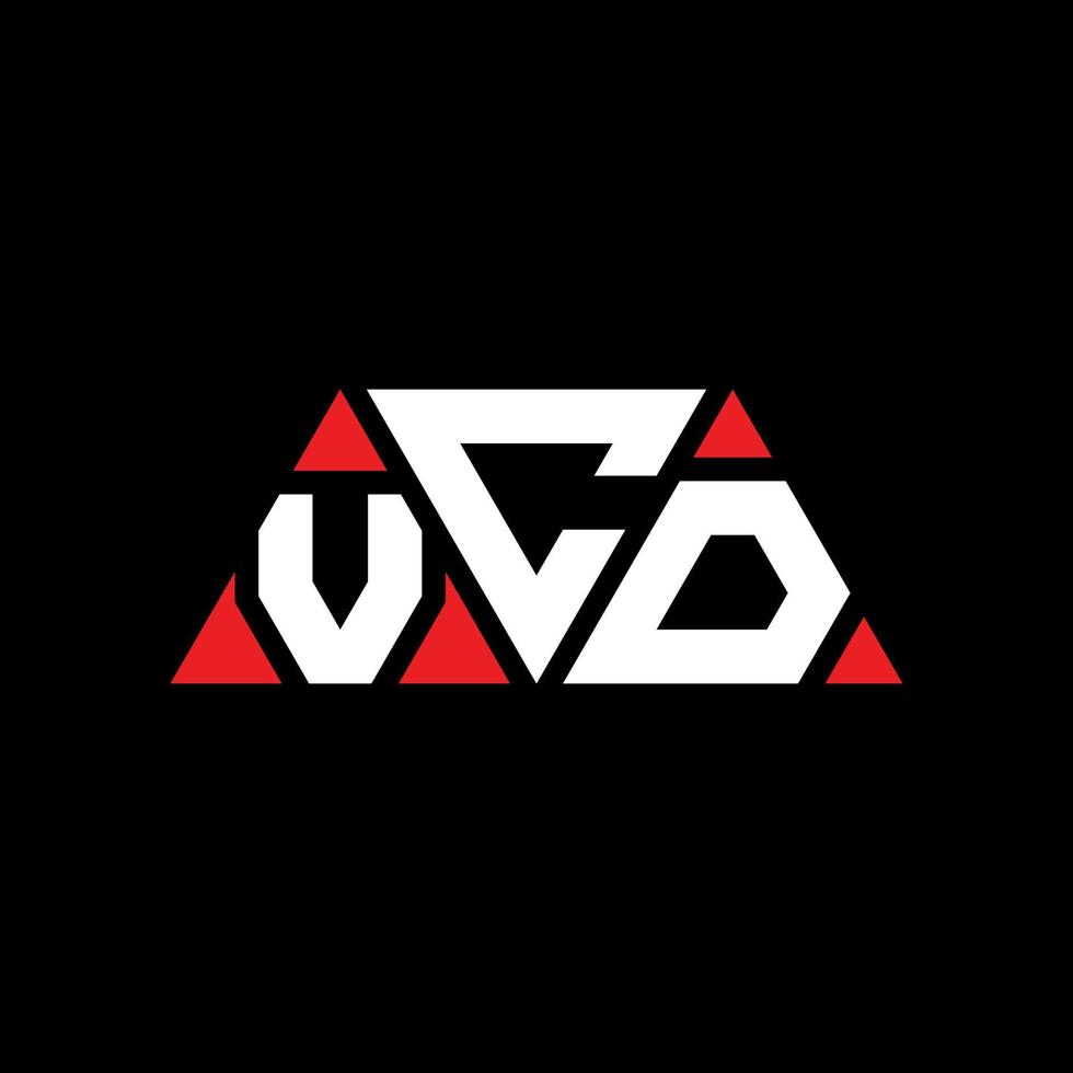 VCD triangle letter logo design with triangle shape. VCD triangle logo design monogram. VCD triangle vector logo template with red color. VCD triangular logo Simple, Elegant, and Luxurious Logo. VCD