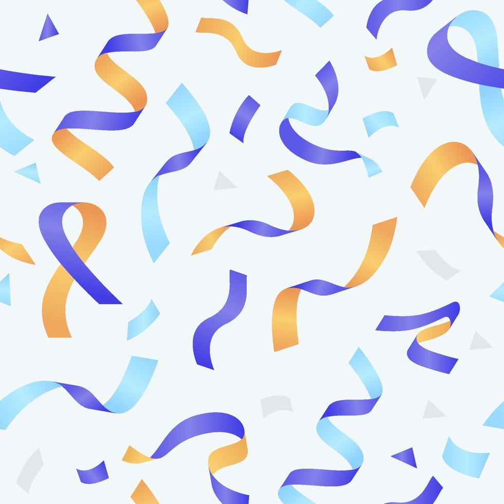 Ribbon Seamless Background vector