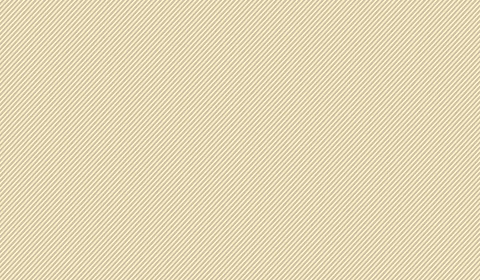 Elegant beige pattern with diagonal stripes. Simple, light geometric background. Vector illustration, rectangular, horizontal