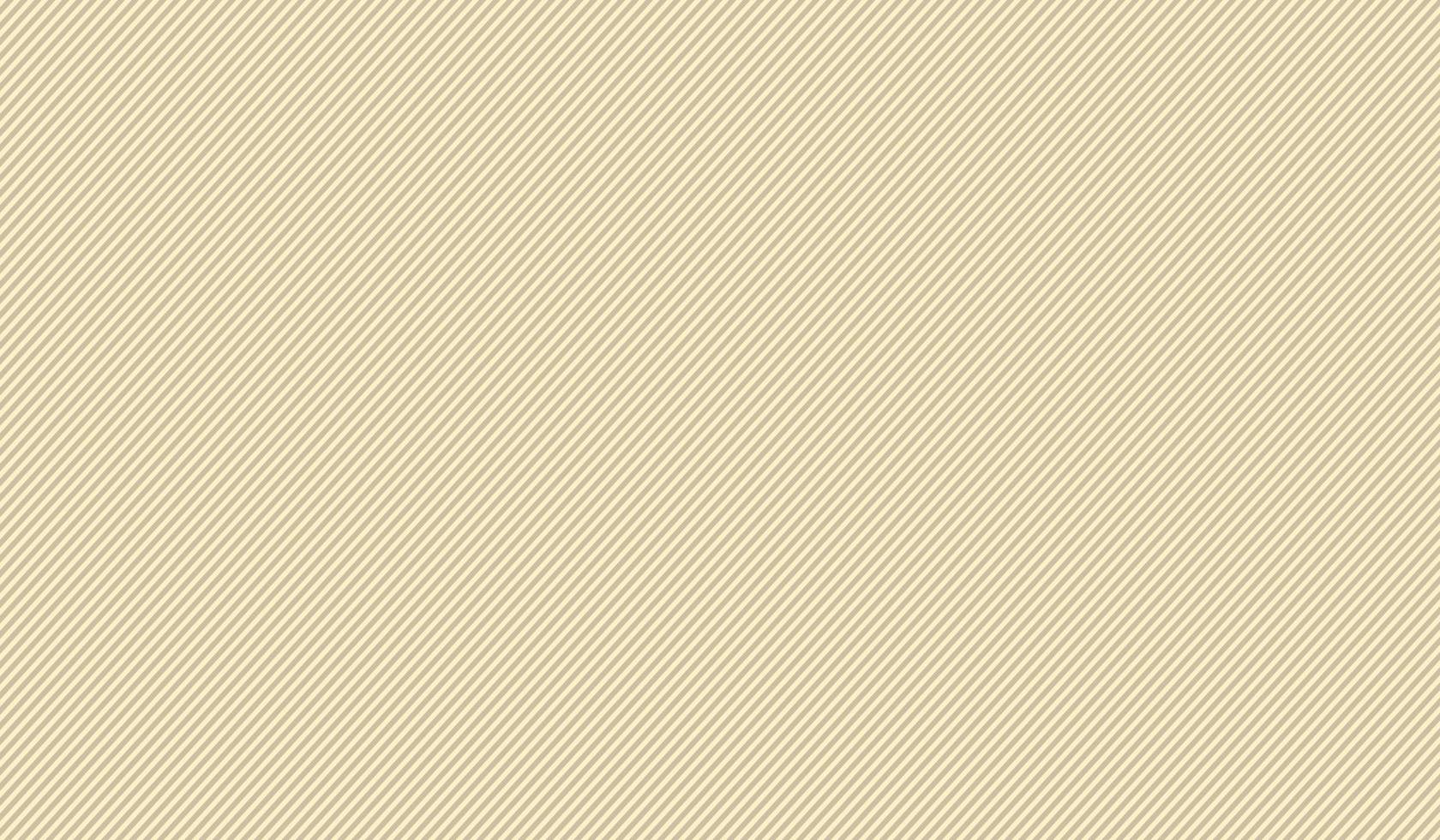 Elegant beige pattern with diagonal stripes. Simple, light geometric background. Vector illustration, rectangular, horizontal