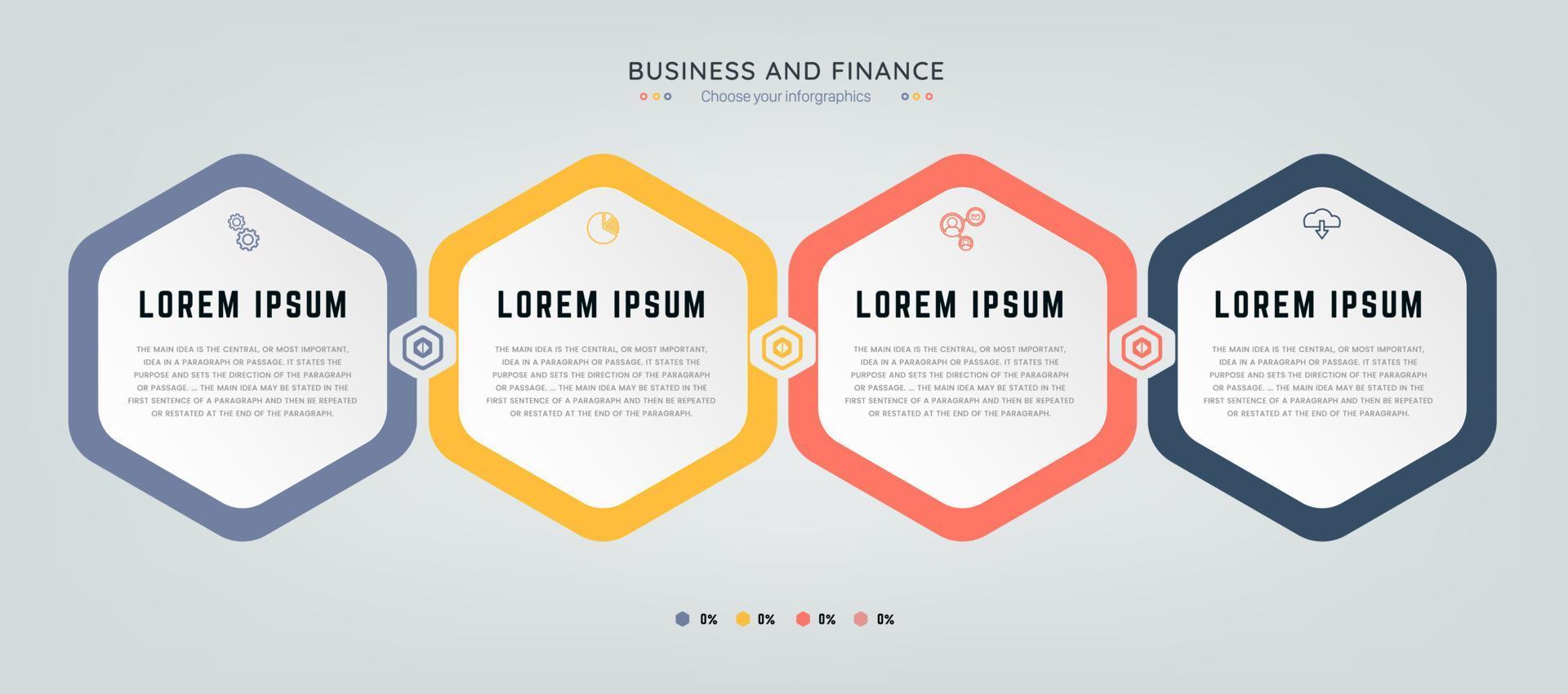 plantilla infográfica vectorial roja con etiqueta, círculos integrados. concepto de negocio con 8 opciones. para contenido, diagrama, diagrama de flujo, pasos, partes, infografías de línea de tiempo, flujo de trabajo, diseño de gráficos vector