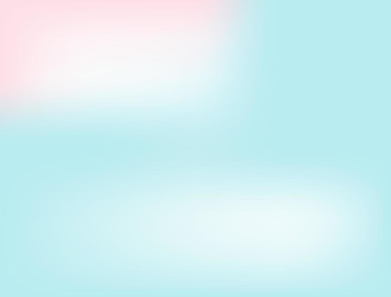Pastel pink and soft blue color gradient background vector