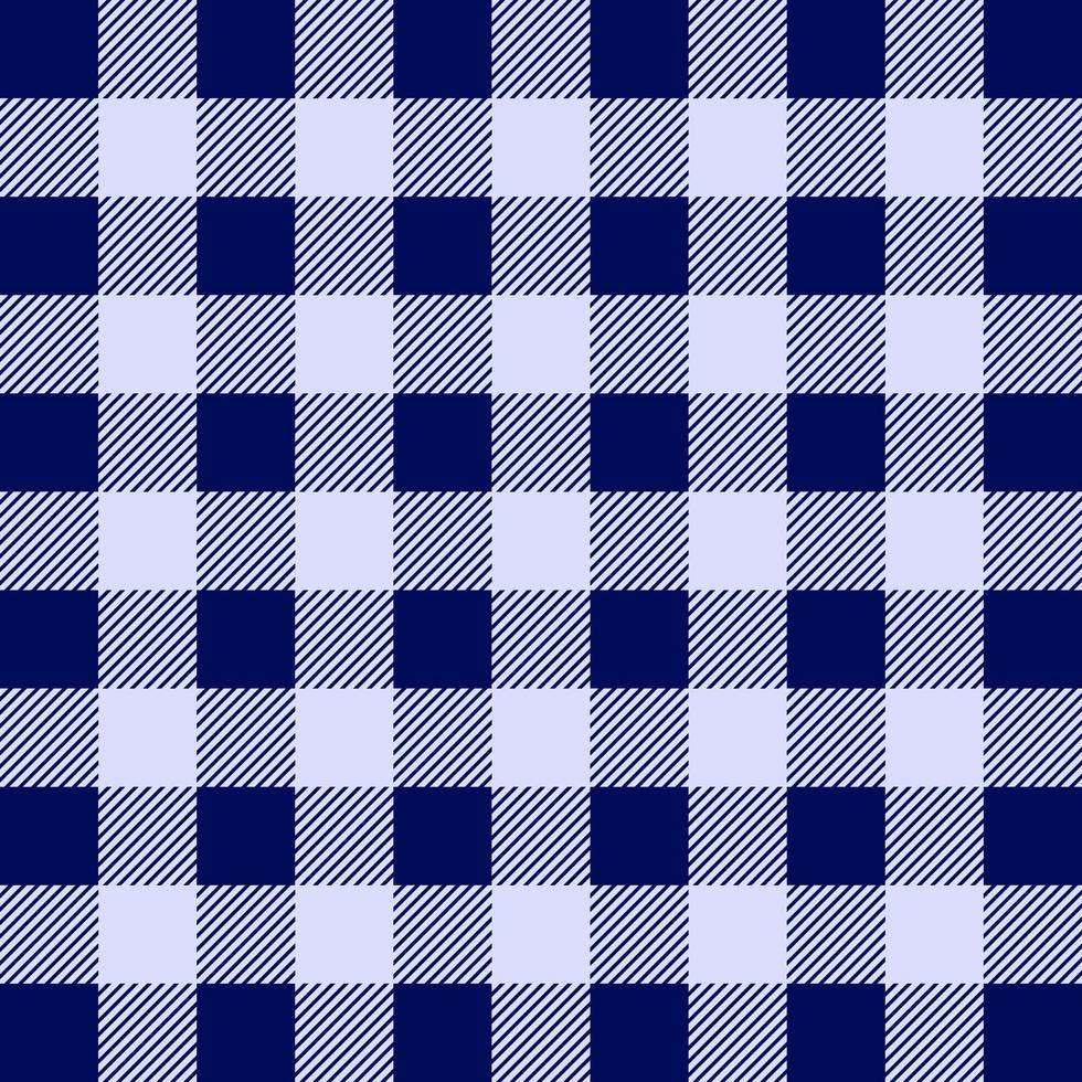 Hello summer blue trendy tartan scottish cotton abstract background textured pattern vector illustration