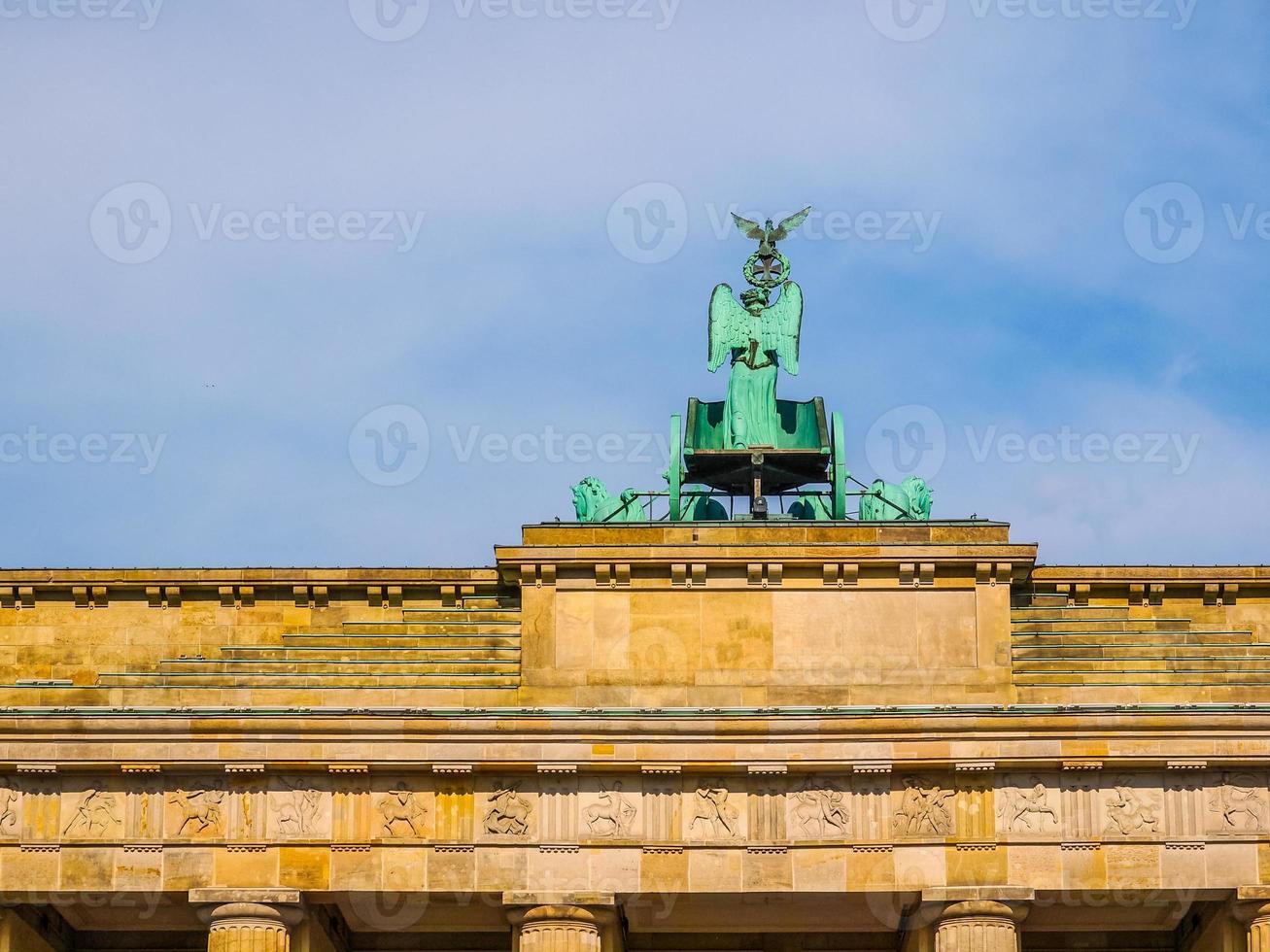HDR Brandenburger Tor Berlin photo