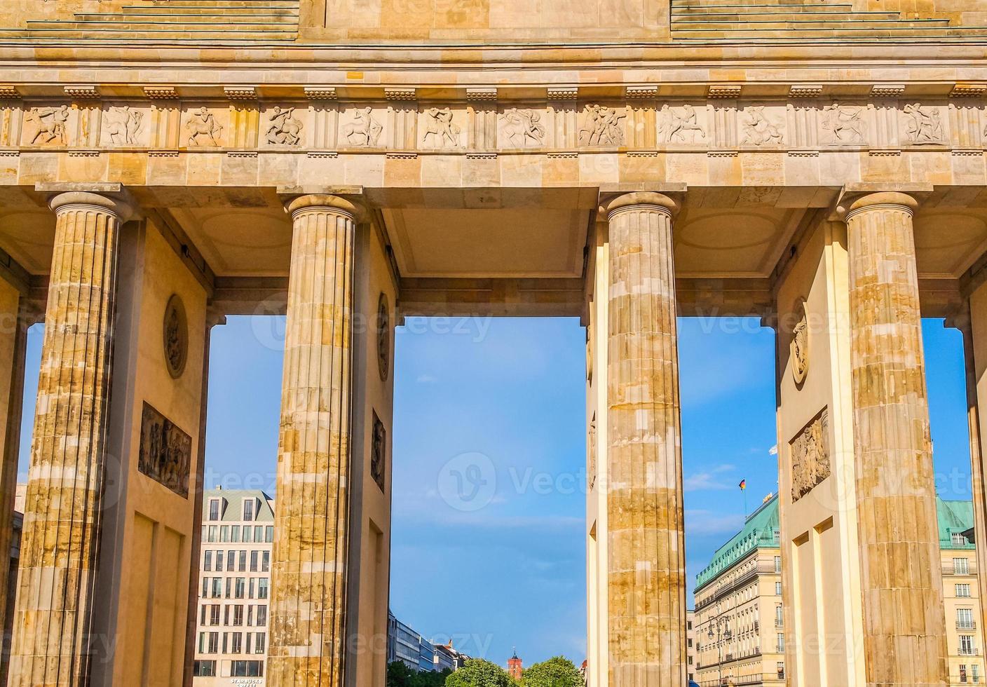 HDR Brandenburger Tor Berlin photo