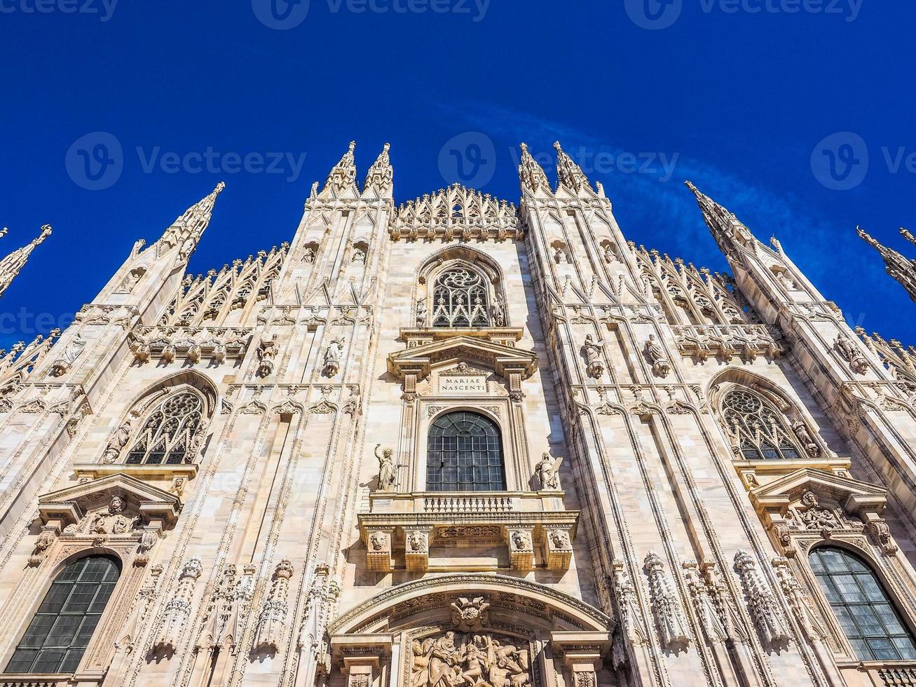 HDR Duomo di Milano Milan Cathedral photo
