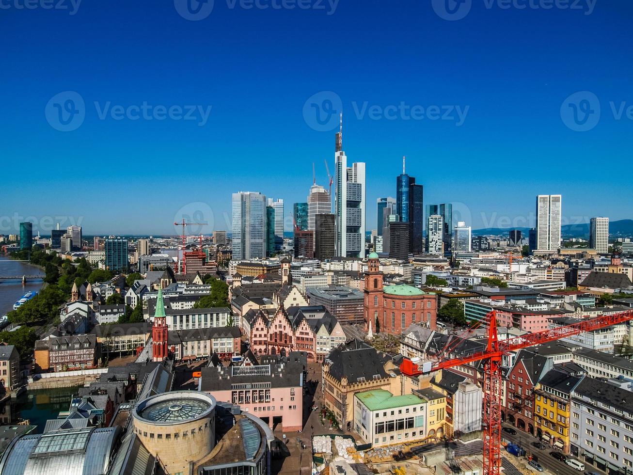 hdr frankfurt am main, alemán foto