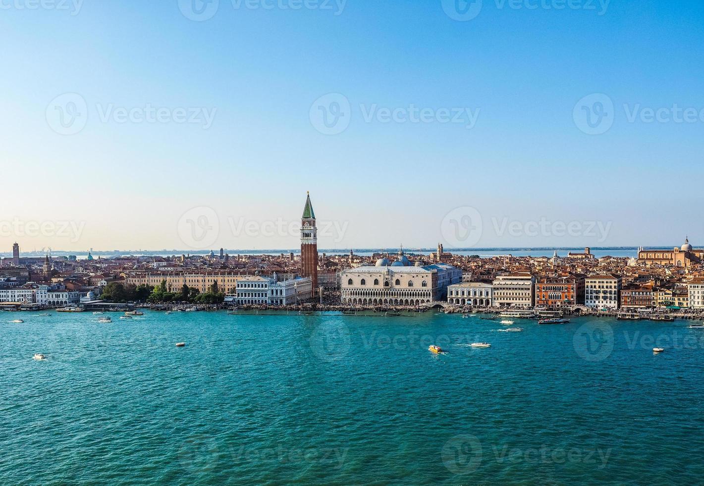 HDR St Mark square in Venice photo