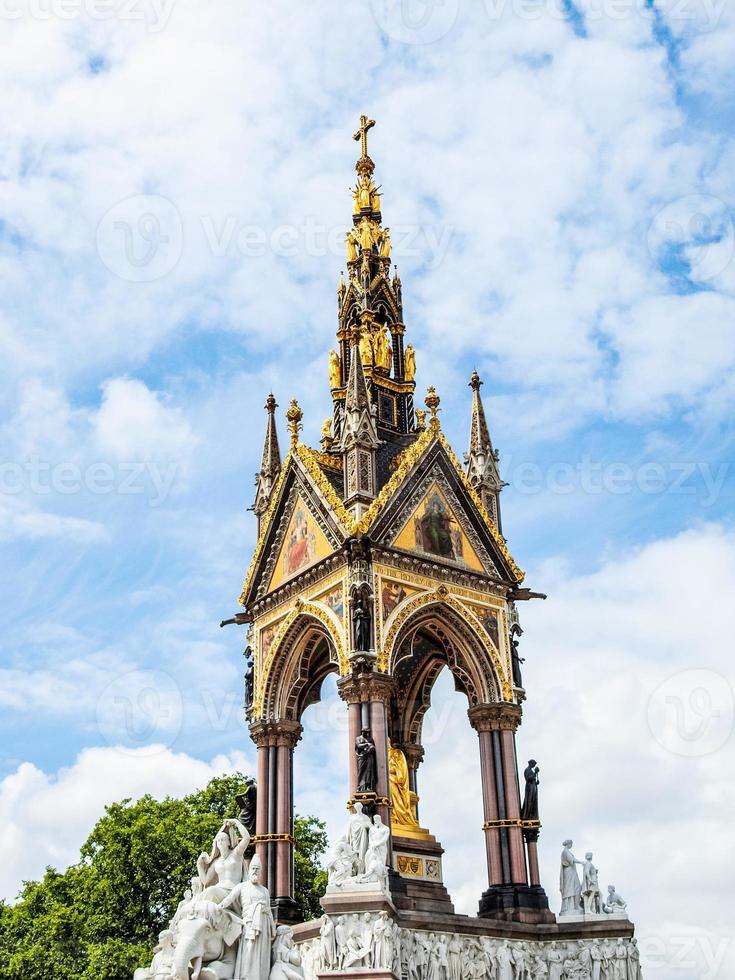 HDR Albert Memorial, London photo