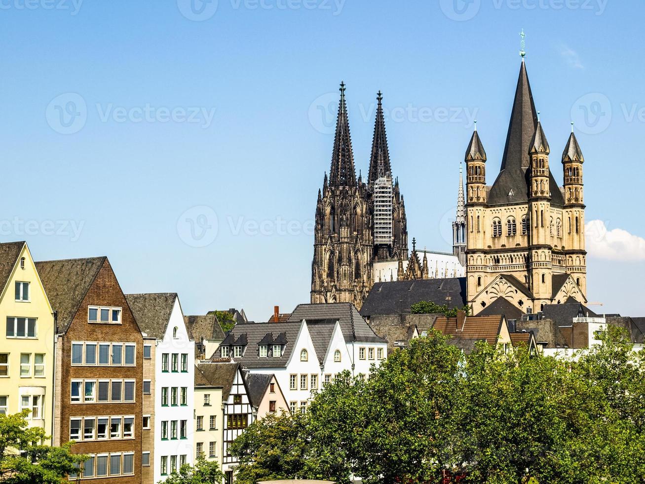HDR Koeln Dom cathedral photo