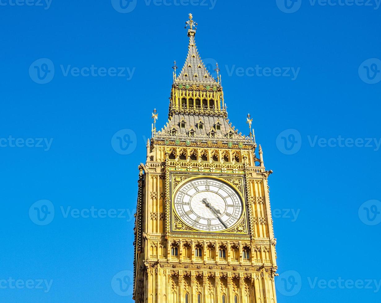 HDR Big Ben in London photo