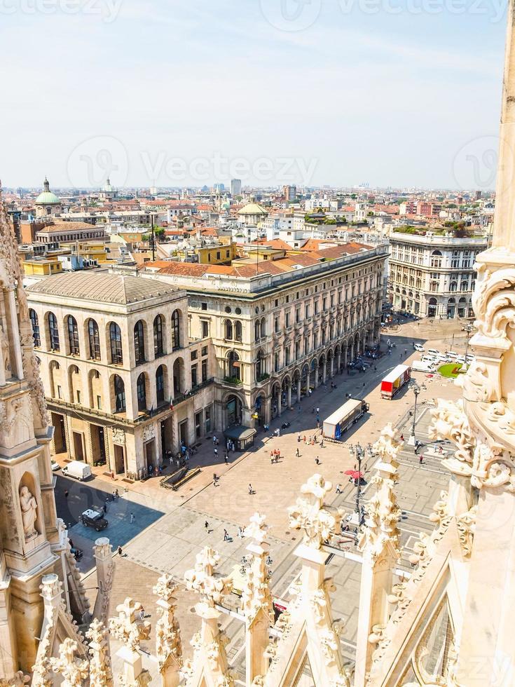HDR View of Milan photo