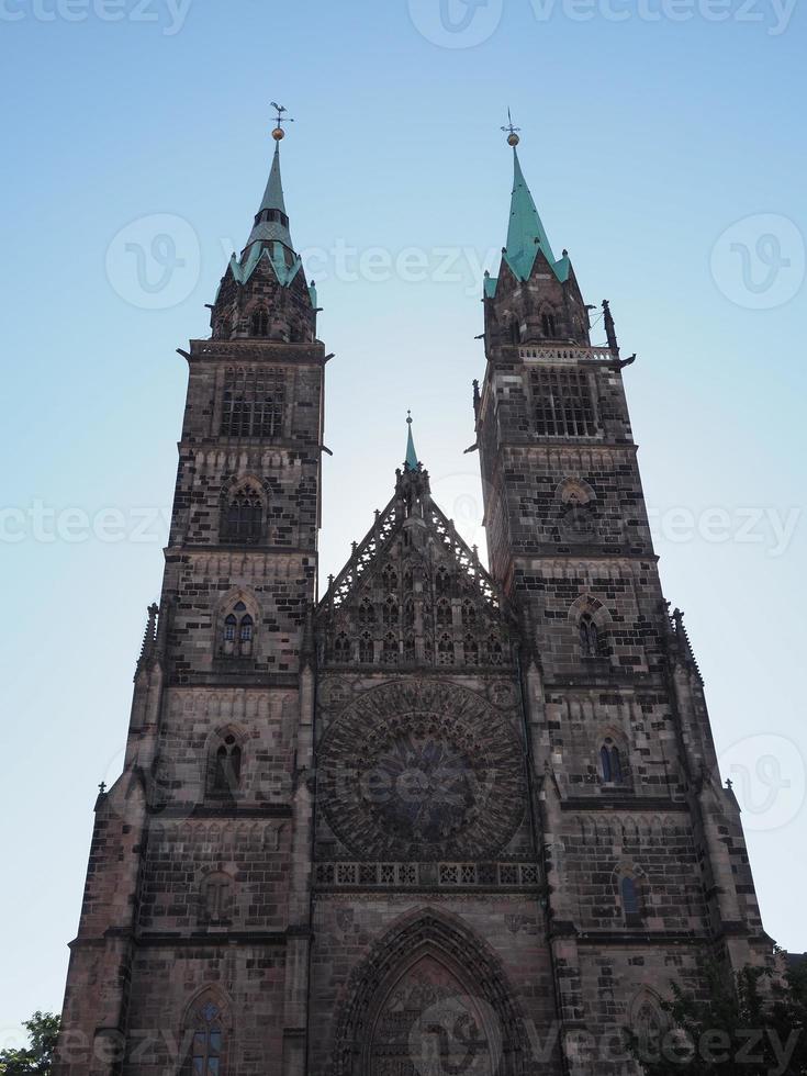 iglesia de san lorenz en nuremberg foto