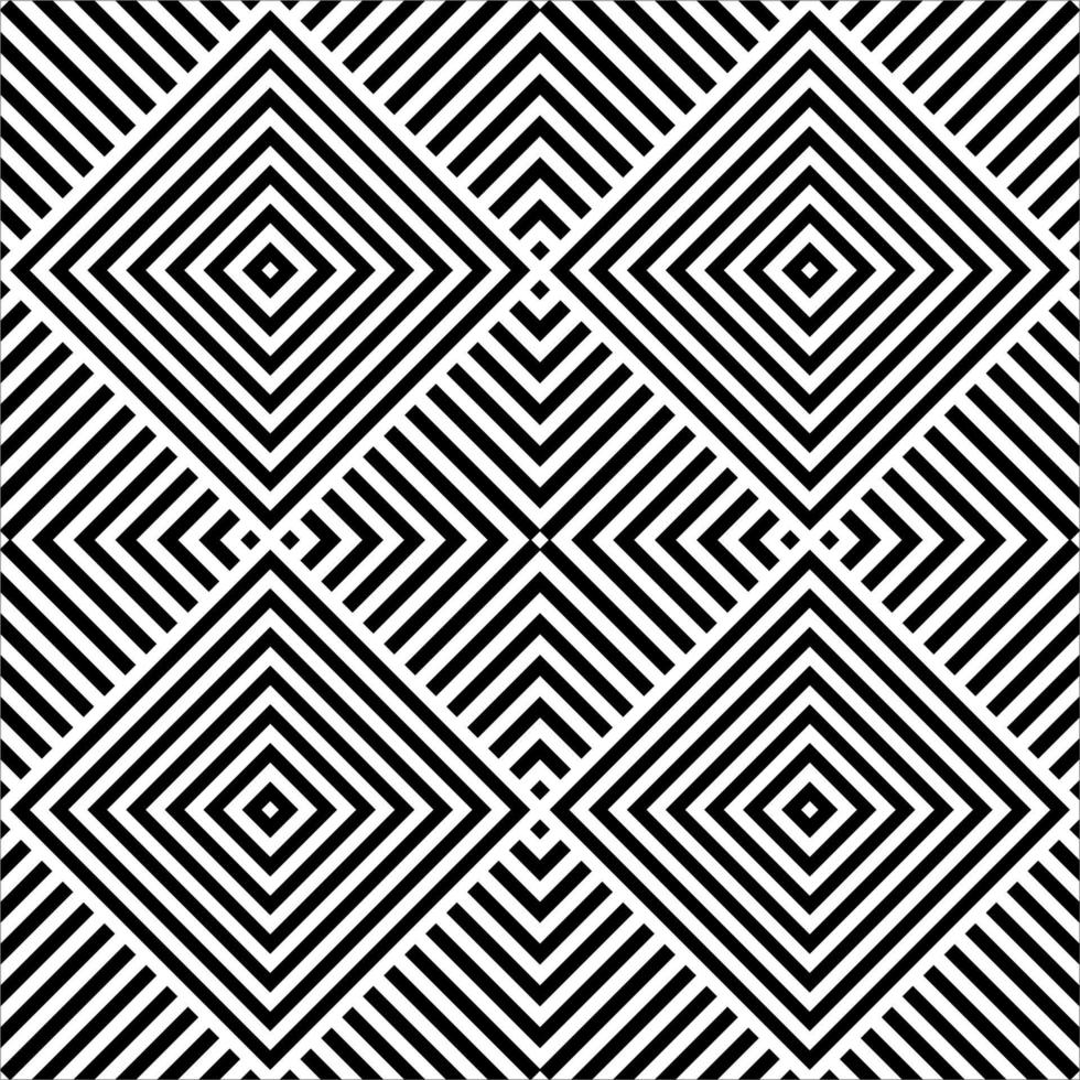 Stripes Motifs Pattern in Black White. Decoration for Interior, Exterior, Carpet, Textile, Garment, Cloth, Silk, Tile, Plastic, Paper, Wrapping, Wallpaper, Pillow, sofa, Background, Ect. Vector