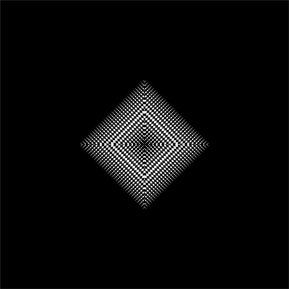 Optical Illusion made from Rhombus Composition. Contemporary Decoration for Interior, Exterior, Carpet, Textile, Garment, Cloth, Silk, Tile, Plastic, Paper, Wrapping, Wallpaper and any Background vector