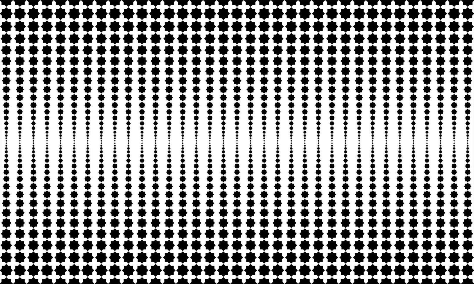 Eight Point Shape Motifs Patter. Vector Illustration. Vector Illustration