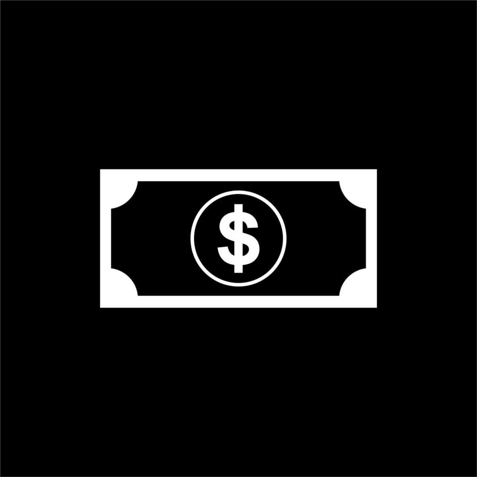 Dollar, USD Currency Icon Symbol Vector Illustration