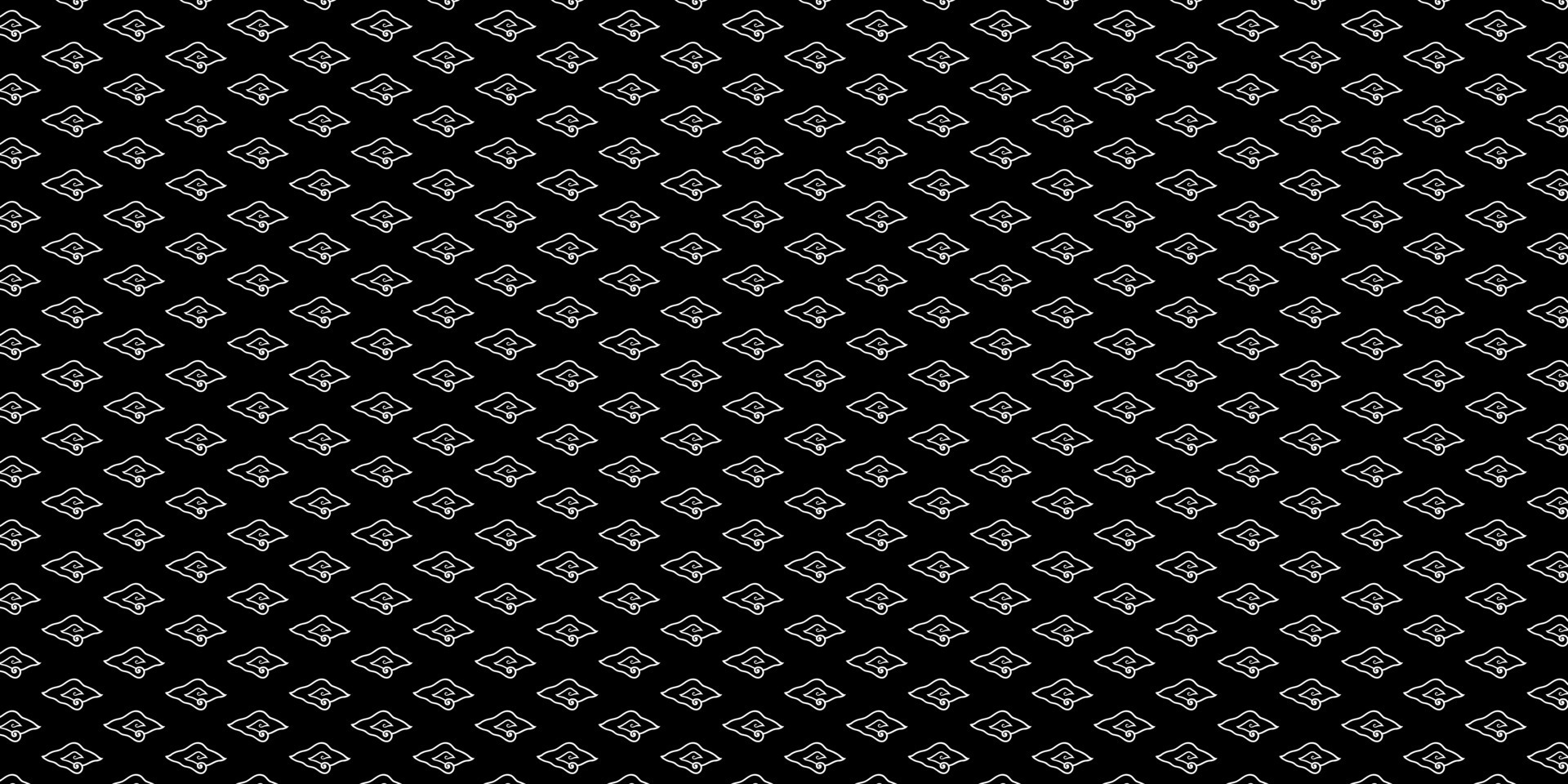 Mega Mendung Javanese Batik Motif Pattern from Jawa Barat, West Java