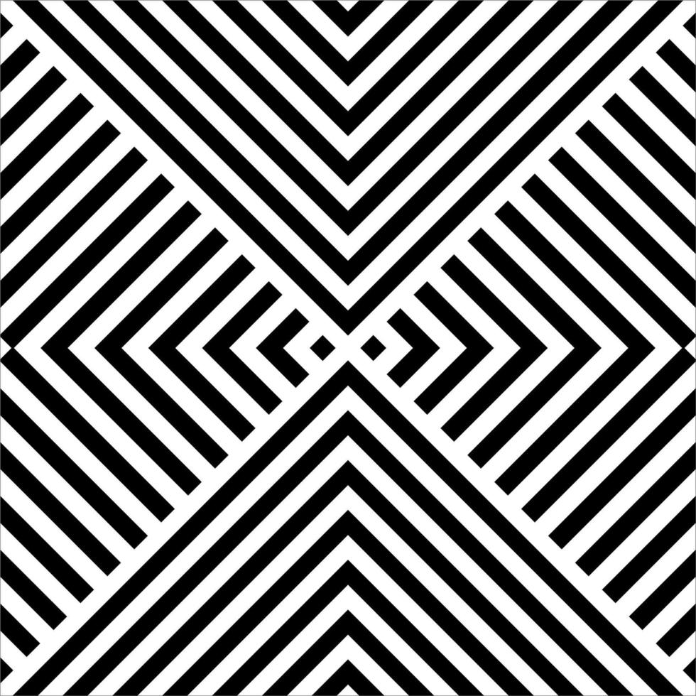 Stripes Motifs Pattern in Black White. Decoration for Interior, Exterior, Carpet, Textile, Garment, Cloth, Silk, Tile, Plastic, Paper, Wrapping, Wallpaper, Pillow, sofa, Background, Ect. Vector