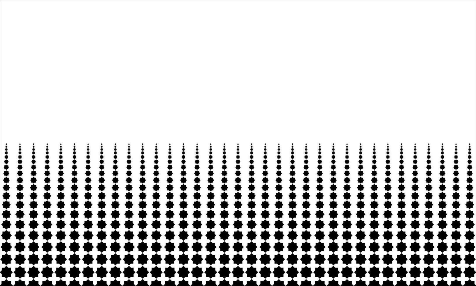 Eight Point Shape Motifs Patter. Vector Illustration. Vector Illustration