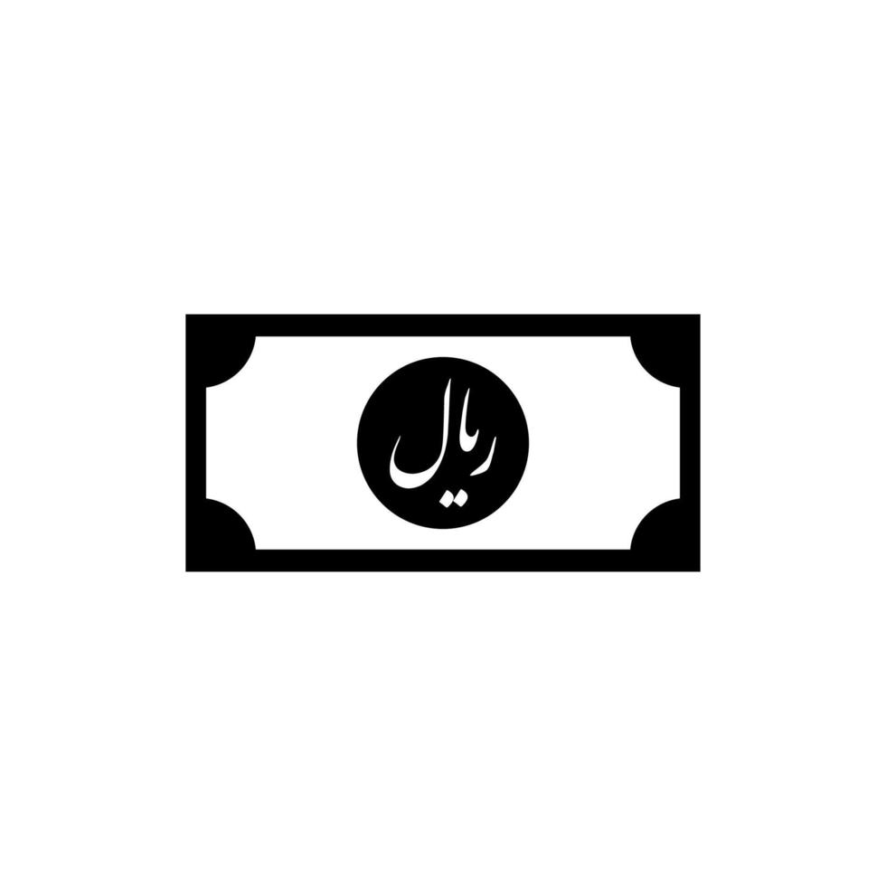 Iran Currency Icon Symbol With Iso Code. Iranian Rial. Iso Code IRR. Vector Illustration