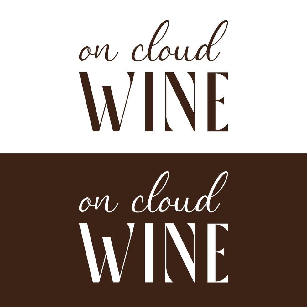 Wine Typography for T-shirt Design, Mug Design and Printing Project vector
