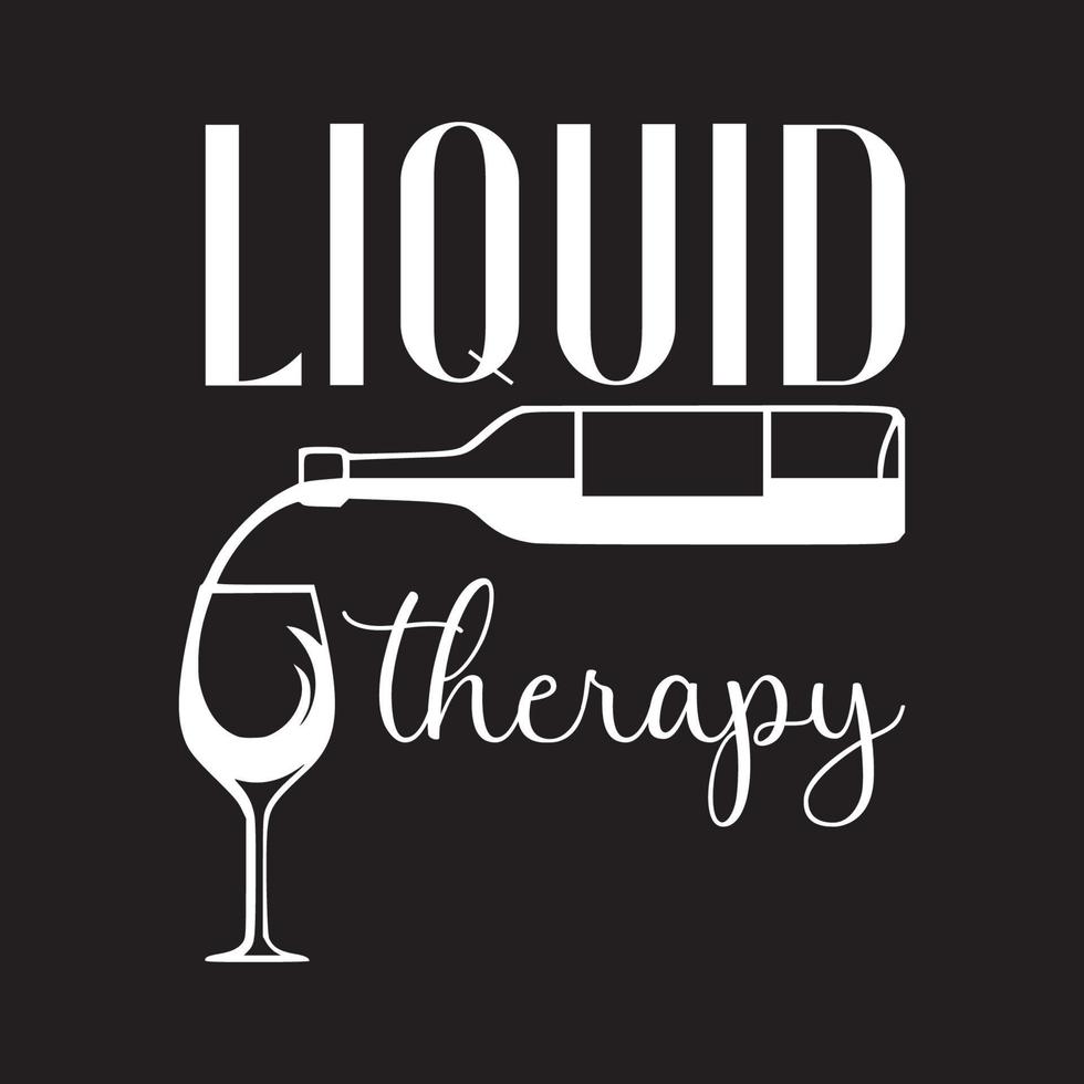 Wine Typography for T-shirt Design, Mug Design and Printing Project vector