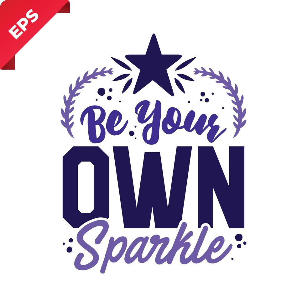 Typography for T-shirt Design, Mug design and Printing Project vector