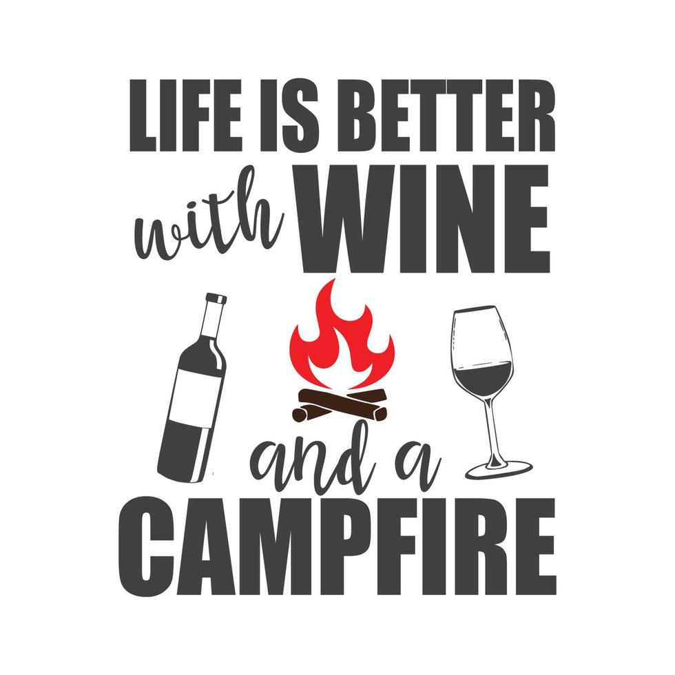 Wine Typography for T-shirt Design, Mug Design and Printing Project vector