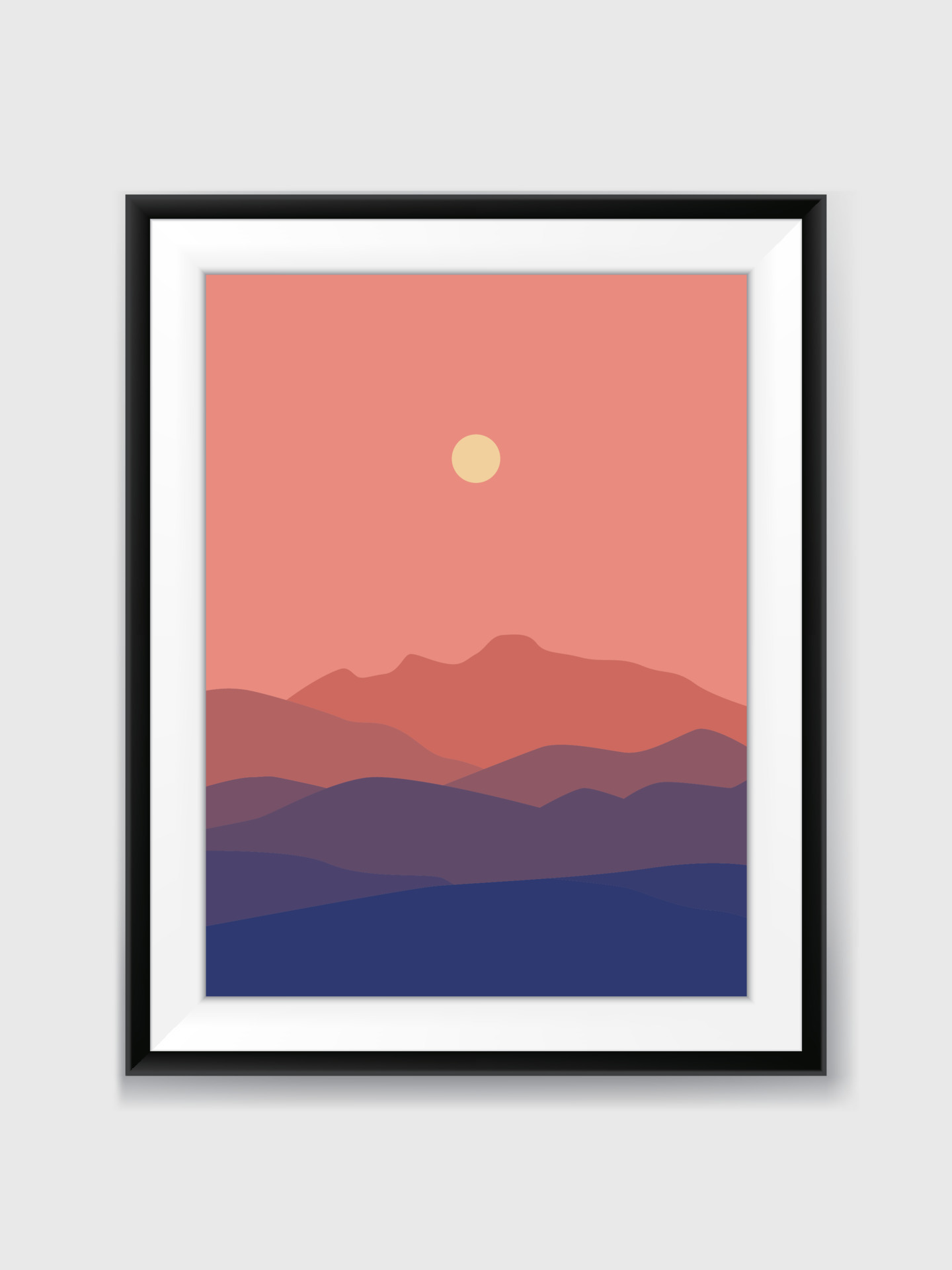 Canvas border. Canvas border