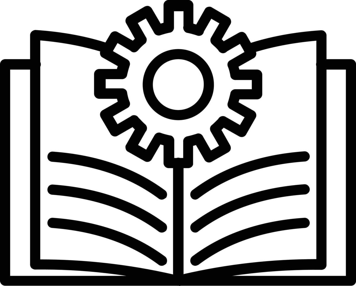 Book Vector Line Icon
