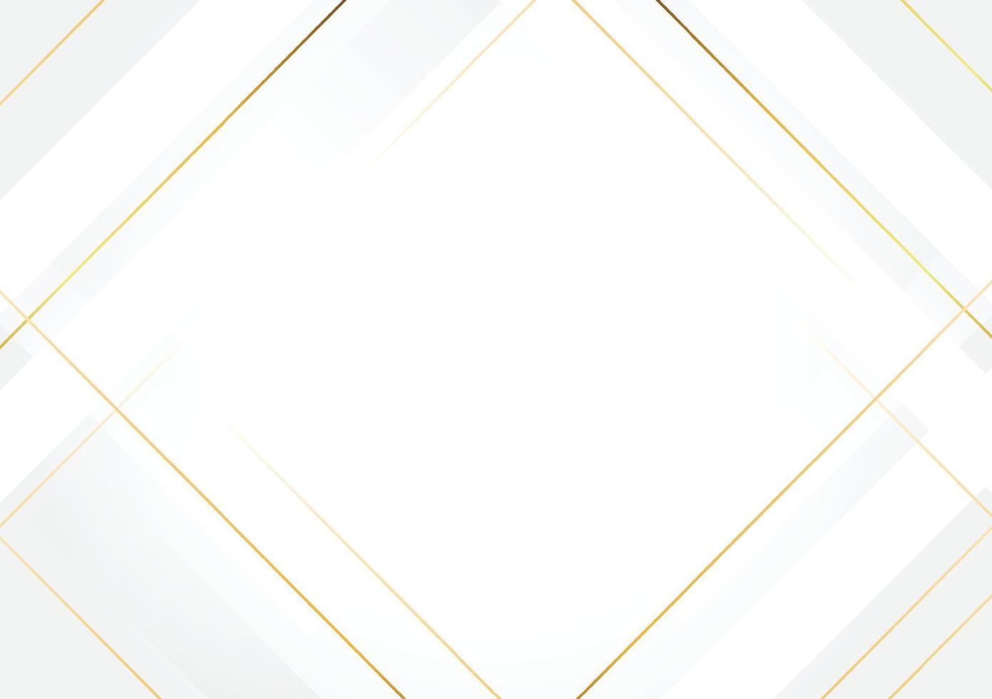 Abstract luxury modern geometric concept on white background for cover, banner, template, presentation, brochure. Vector illustration