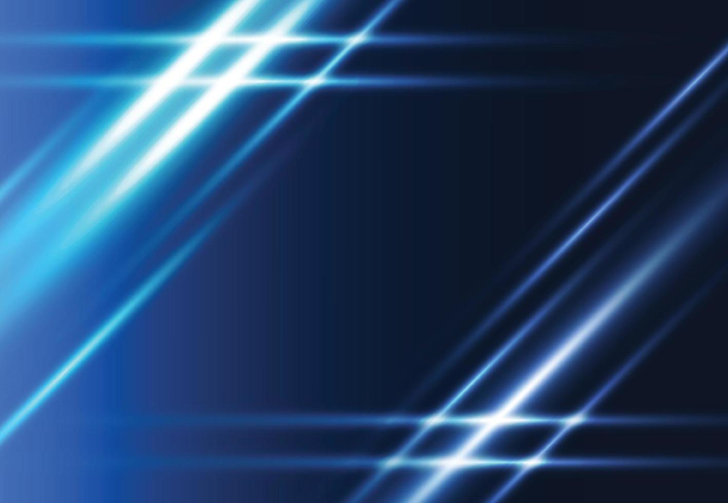 Abstract blue line and black background for business card, cover, banner, flyer. Vector illustration