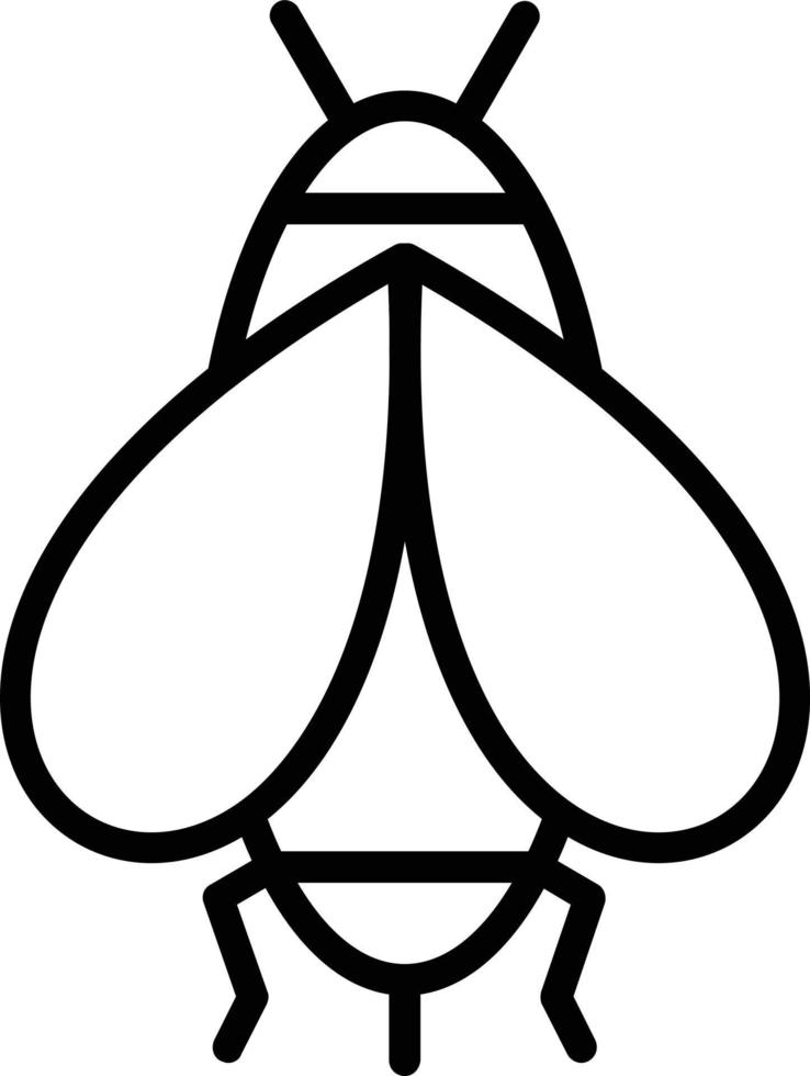 Bees Vector Line Icon