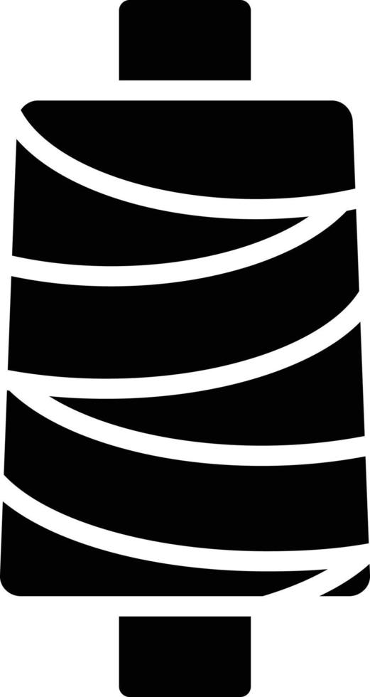 Textile Glyph Vector Icon