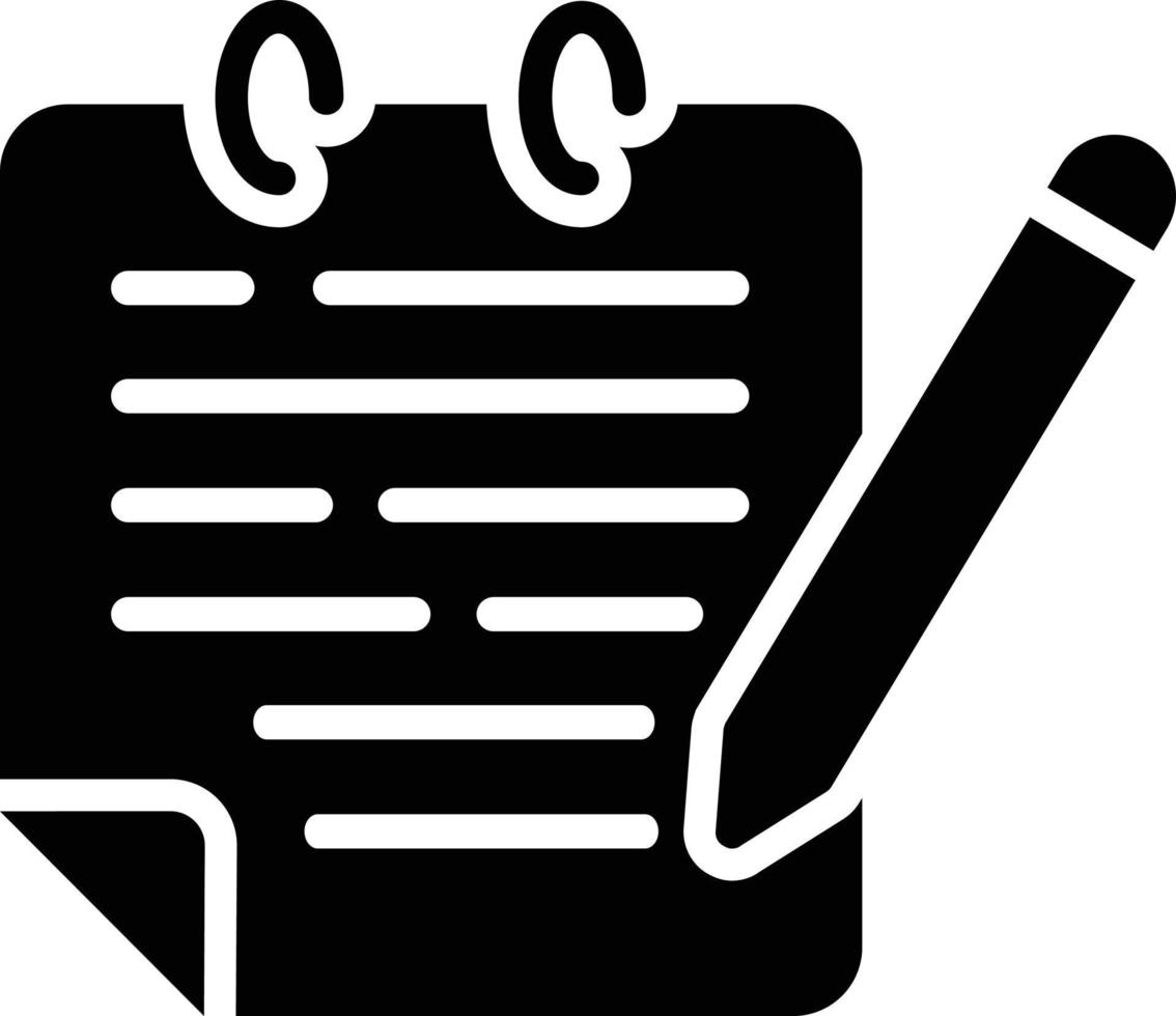 Planning  Vector Glyph Icon