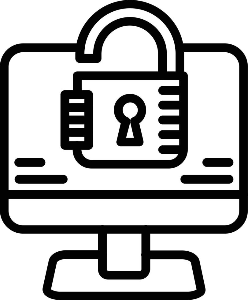 Security Vector Line Icon