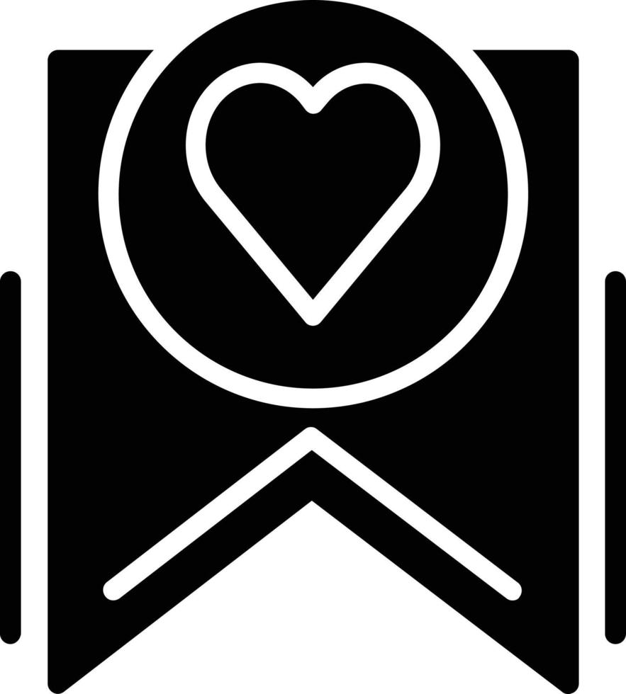 Favourite Vector Glyph Icon