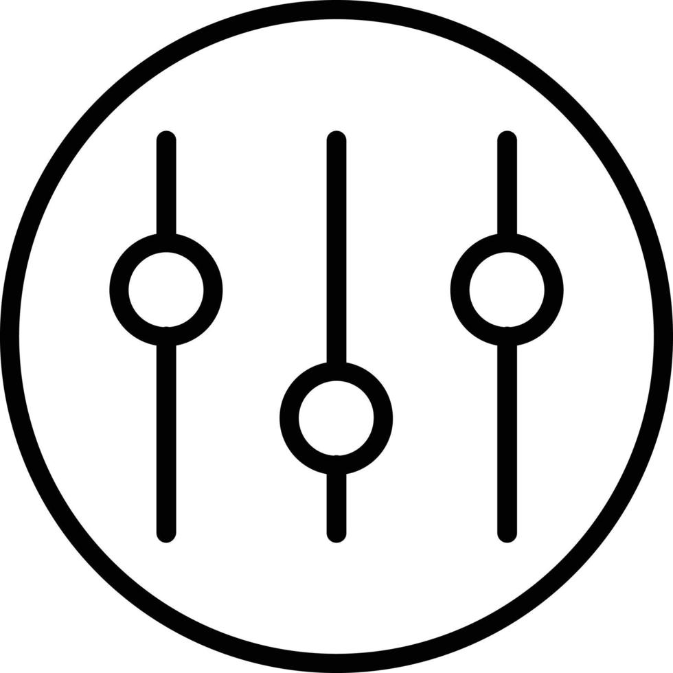 Setup Vector Line Icon